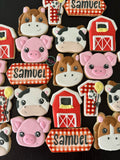 Barn friends (24cookies)
