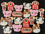 Barn friends (24cookies)