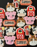 Barn friends (24cookies)