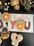 Thanksgiving Cookie card!