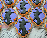 Halloween Baby Shower (12 cookies)