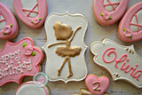 Ballerina Birthday Party! (24 cookies)