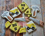 Construction Themed Birthday set (24 cookies)