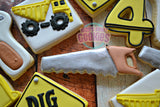 Construction Themed Birthday set (24 cookies)