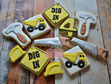 Construction Themed Birthday set (24 cookies)
