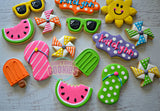 Bright Summer Fun! (24 cookies)