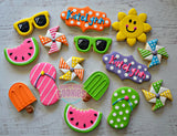 Bright Summer Fun! (24 cookies)