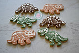 Dinosaur Fossils (12 cookies)