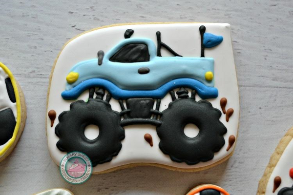 Monster Truck - 1 Dozen – MSO Cookies + Cakes