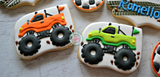 Monster Truck Rally! (24 cookies)