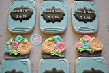 Blooming Mason Jars (12 cookies)