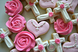 Mini First Communion/Baptism cookies (36 mini cookies)