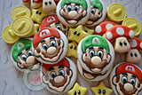 Mini Mario Bros. (48 cookies)
