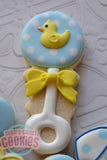 Rubber Ducky Baby (24 cookies)