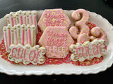 Young, wild and three! (12 cookies)