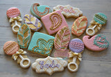 Boho baby (24 cookies)