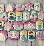 It’s a frozen world ! (24 cookies)
