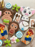 Moana party!! (36 cookies)