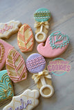 Boho baby (24 cookies)