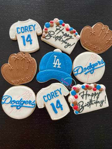 Baseball birthday! (12cookies)
