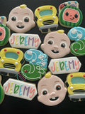 Boy birthday (24 cookies)