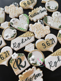 Bridal shower cookie Set (12 cookies)