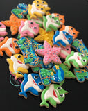 Baby shark themed cookies (24 cookies)