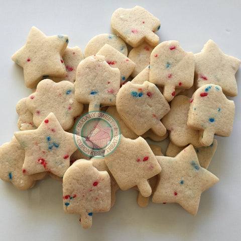 Naked Sprinkle cookies (24 minis)