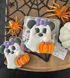 Girly Hlwn mouse (single cookie)