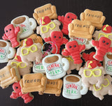 Friends themed minis. 4 mini cookies