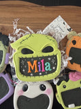 Big mouth spookies (1 large  cookie)