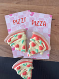 Pizza my heart cookie card (mini)