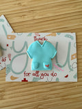 Nurse cookie card