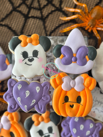 Halloween girl mouse! Box of 4