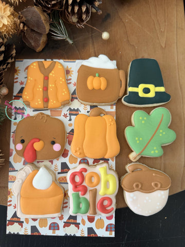 Thanksgivings mini mix (9 cookies)