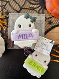 Girly Hlwn ghost  (single cookie)