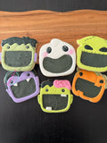 Big mouth spookies (1 large  cookie)