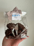 Salted caramel dark chocolate drop cookies (6) NO SHIPPING
