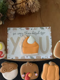 Thanksgiving Cookie card!