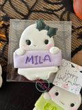 Girly Hlwn ghost  (single cookie)