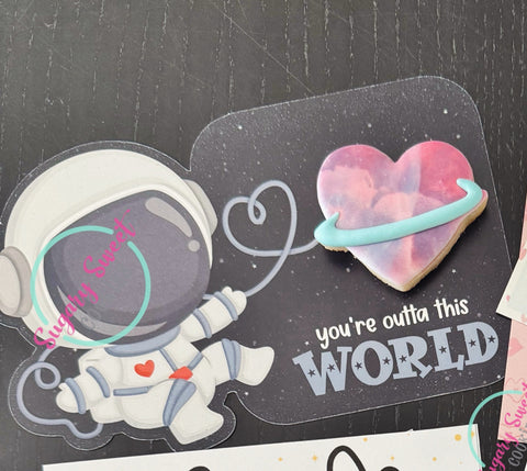 Out of this world Cookie Card