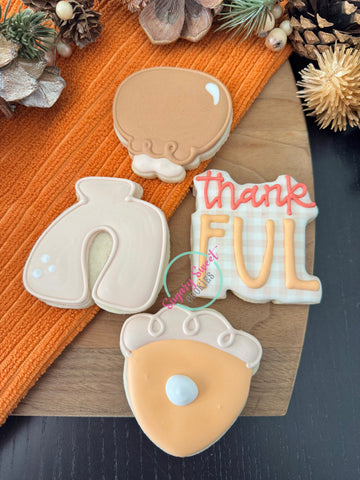 Thankful small  cookie sleeve