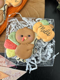 Personalized turkey (1large cookie)