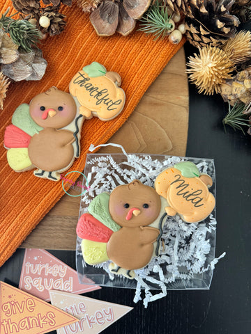 Personalized turkey (1large cookie)