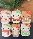 Christmas kitty (set of 6) or individual