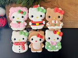 Christmas kitty (set of 6) or individual