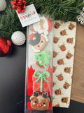 Santa cookie sleeve (5 mini cookies)