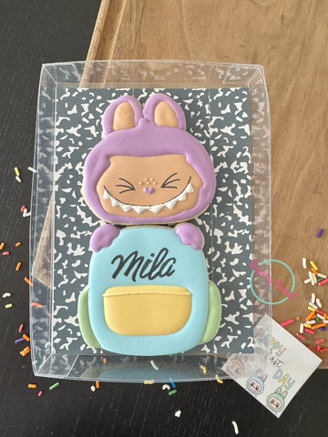 Monster backpack set (2 cookies)