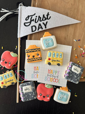 Back to School Cookie card!