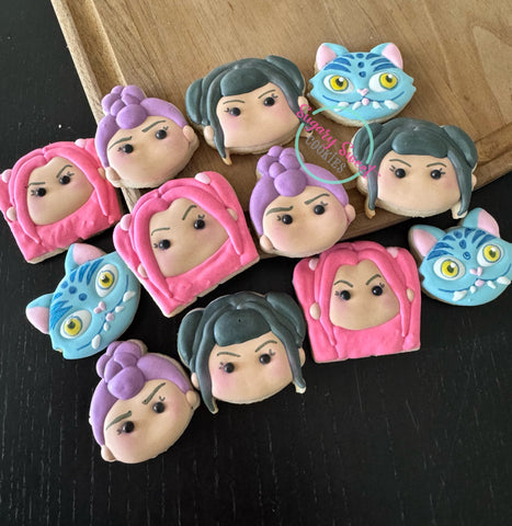 Kpop minis (4 cookies)